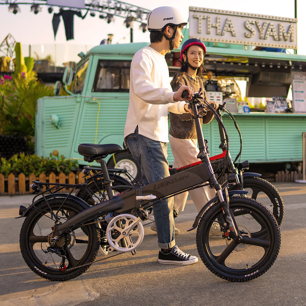 LANKELEISI G660 City electric Folding bike LANKELEISI