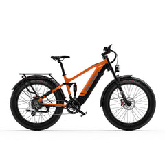 52V All-Terrain Fat Tire Snow electric Mountain Bike -Silvertip8 EMTB Dukawey