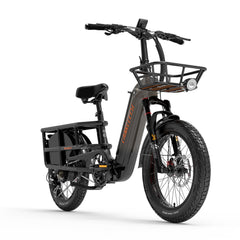 LANKELEISI Wombat-1 Cargo 20-inch Electric Bicycle 48V1000W With Torque Sensor 20Ah Battery LANKELEISI